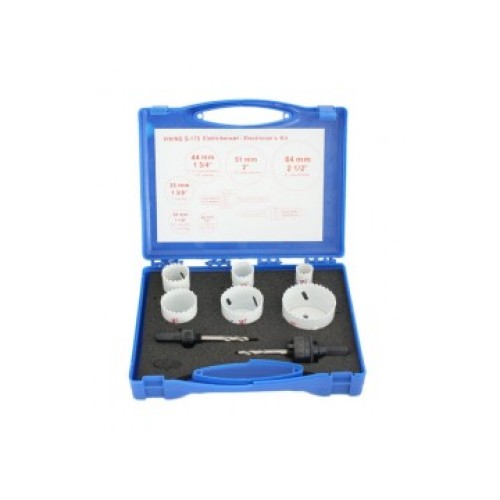 Körkivágó koronafúró készlet 8db-os Bi-Metál