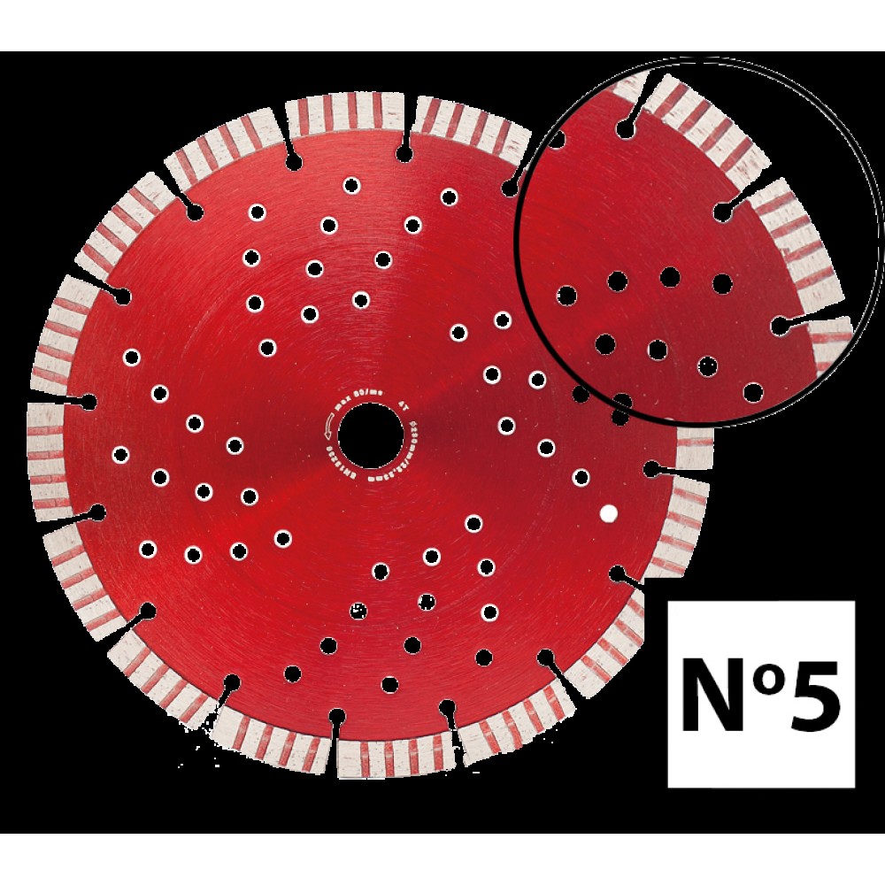 GYÉMÁNTTÁRCSA SZEGMENSES TURBO 230x2,8x22,23