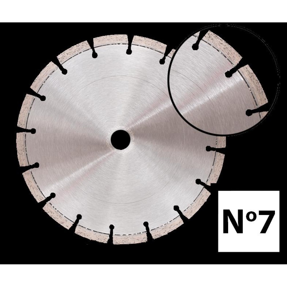 GYÉMÁNTTÁRCSA UNI 230x2,6x22,23 (NO.7)