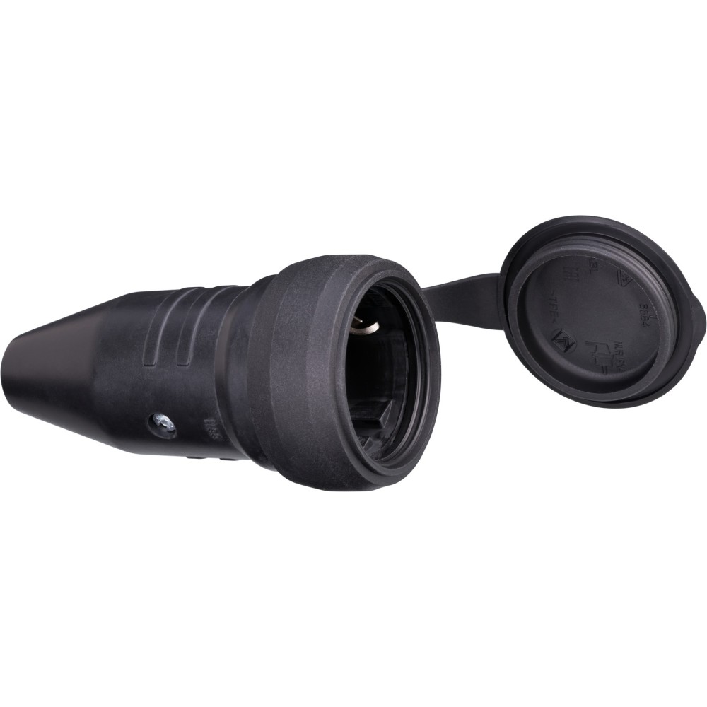 Dugalj Védő érintkező gumicsatlakozó 230V/16A