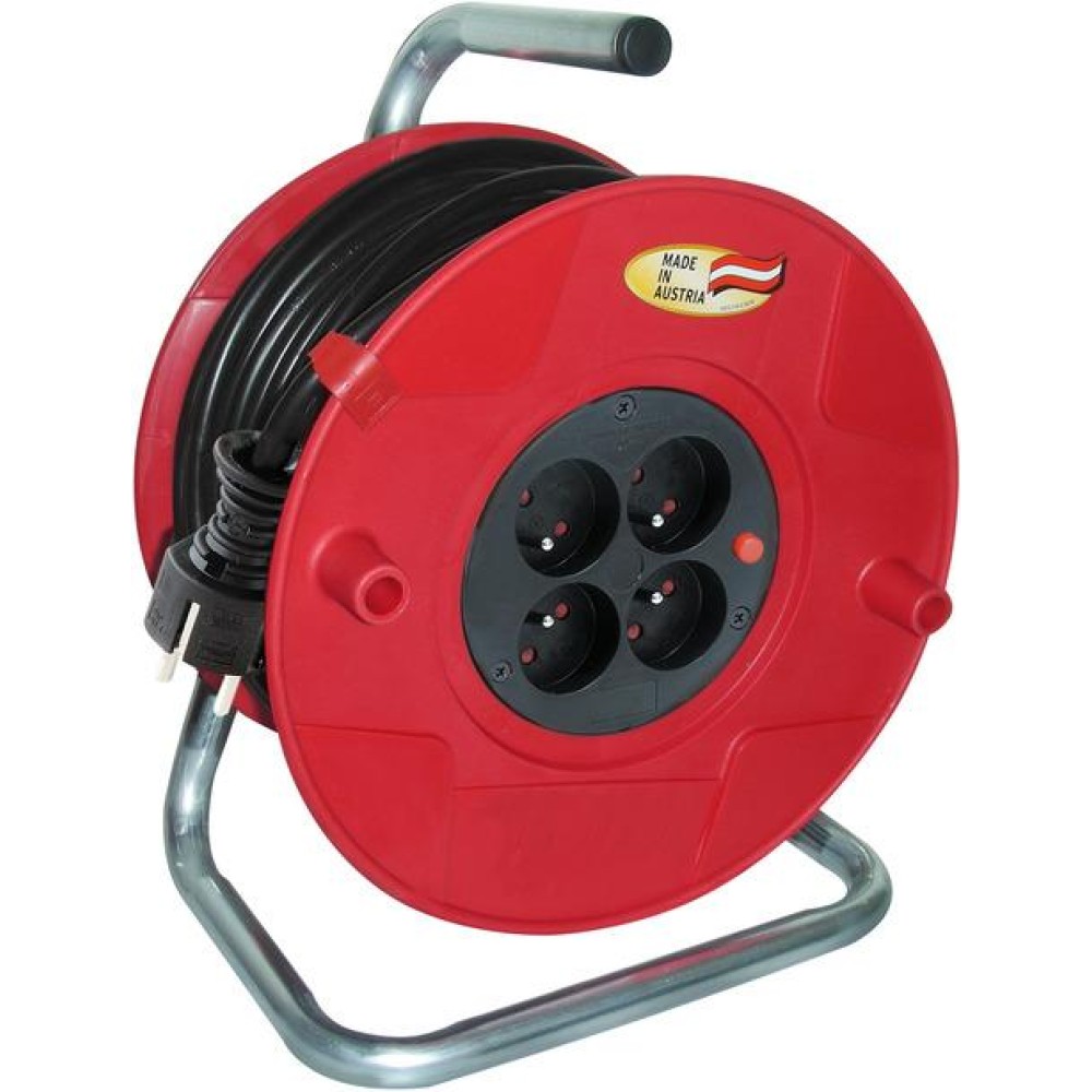 Hosszabbító 3x1,5 50m 4 védő érintkező aljzat 230V