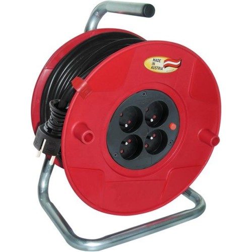 Hosszabbító 3x1,5 50m 4 védő érintkező aljzat 230V