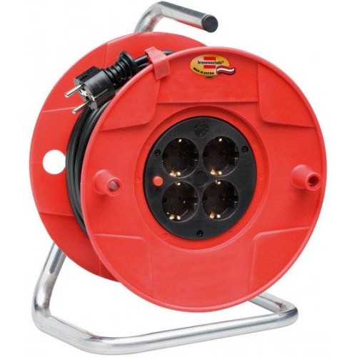 Hosszabbító 3x1,5 25m 4 védő érintkező aljzat 230V