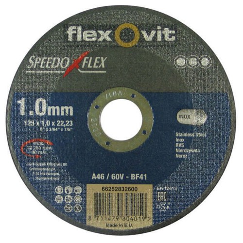 Vágókorong Speedoflex 125x1,0 (INOX)