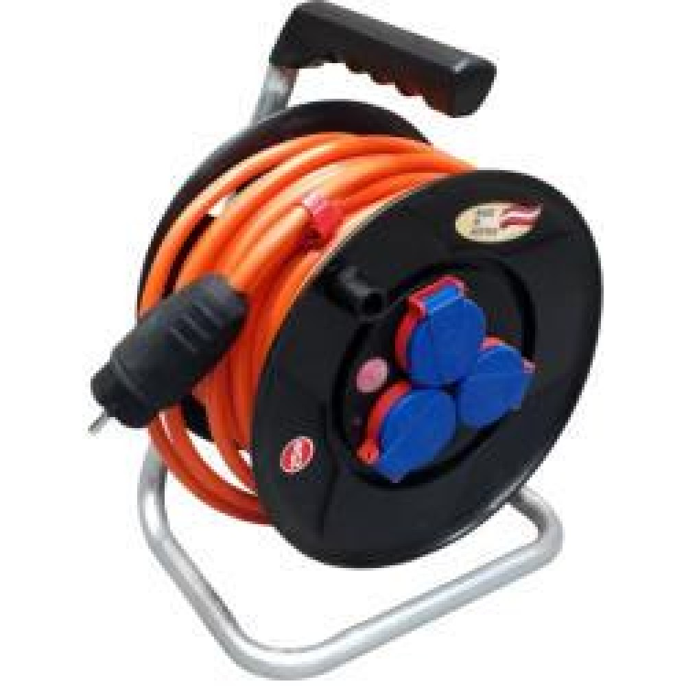 Hosszabbító 3x1,5 25m 3 védő érintkező aljzat 230V