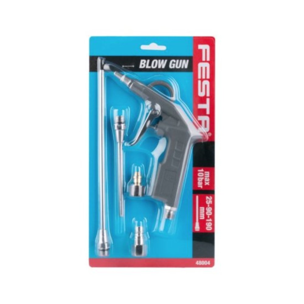 FESTA Lefúvató pisztoly cserélhető fejekkel