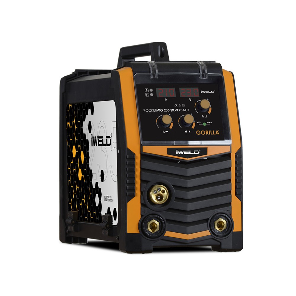 IWELD GORILLA POCKETMIG 235 SILVERBACK