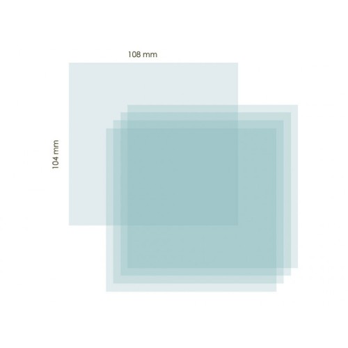 IWELD FALCON 5.5 belső védőplexi 109x105mm
