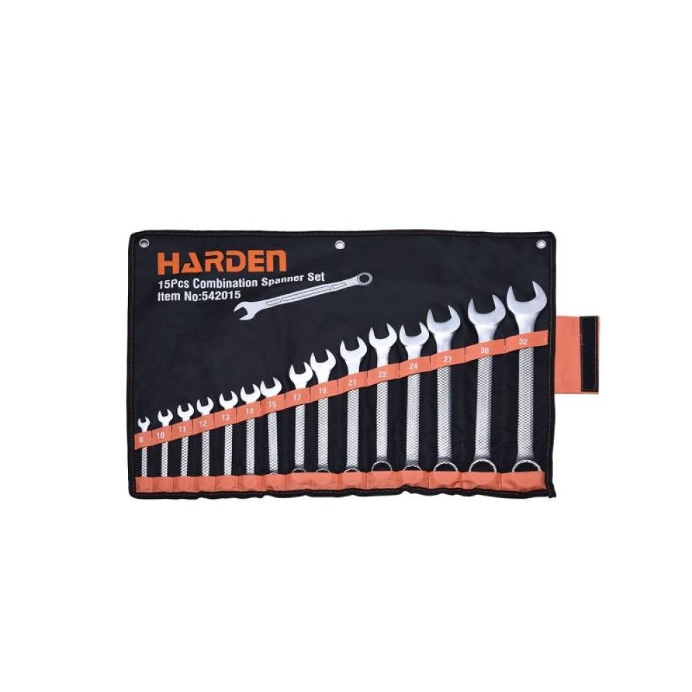 Csillag-villásk. készlet 8-32 15 részes tasakos