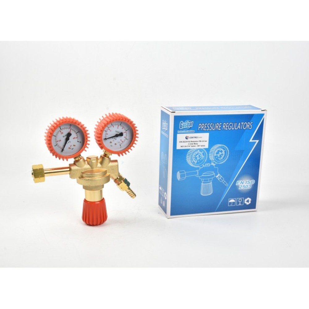 Reduktor GasBar Centroweld PB PB 4,0 Bar 2manom.