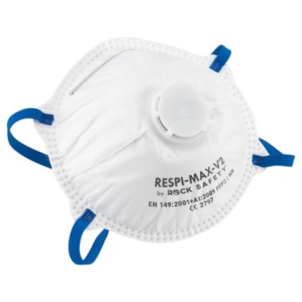 FFP2-es pormaszk szeleppel RESPI-MAX-V2