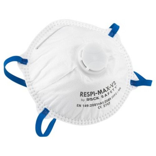 FFP2-es pormaszk szeleppel RESPI-MAX-V2