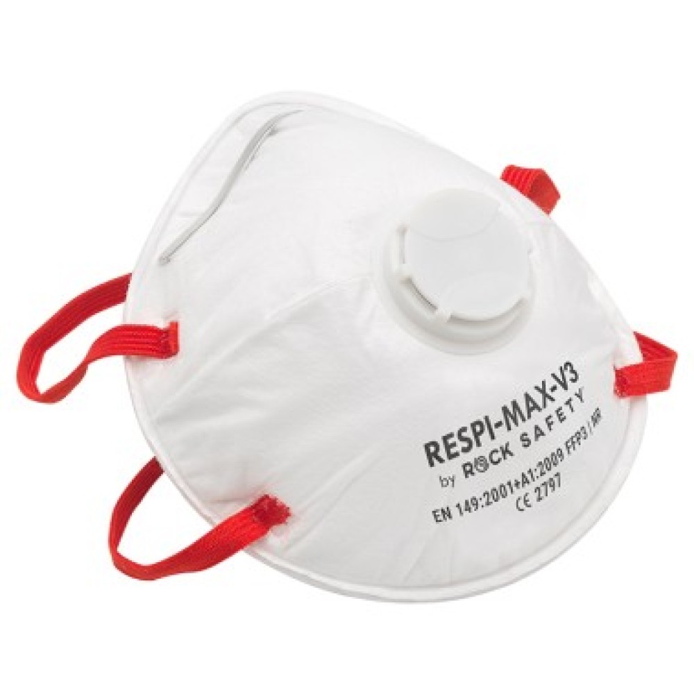 FFP3-es pormaszk szeleppel RESPI-MAX-V3
