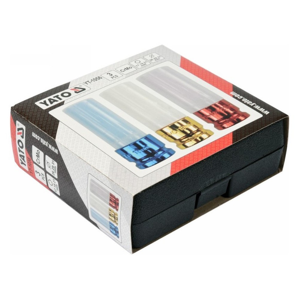 YATO Alufelni dugókulcs készlet 3 részes 1/2"